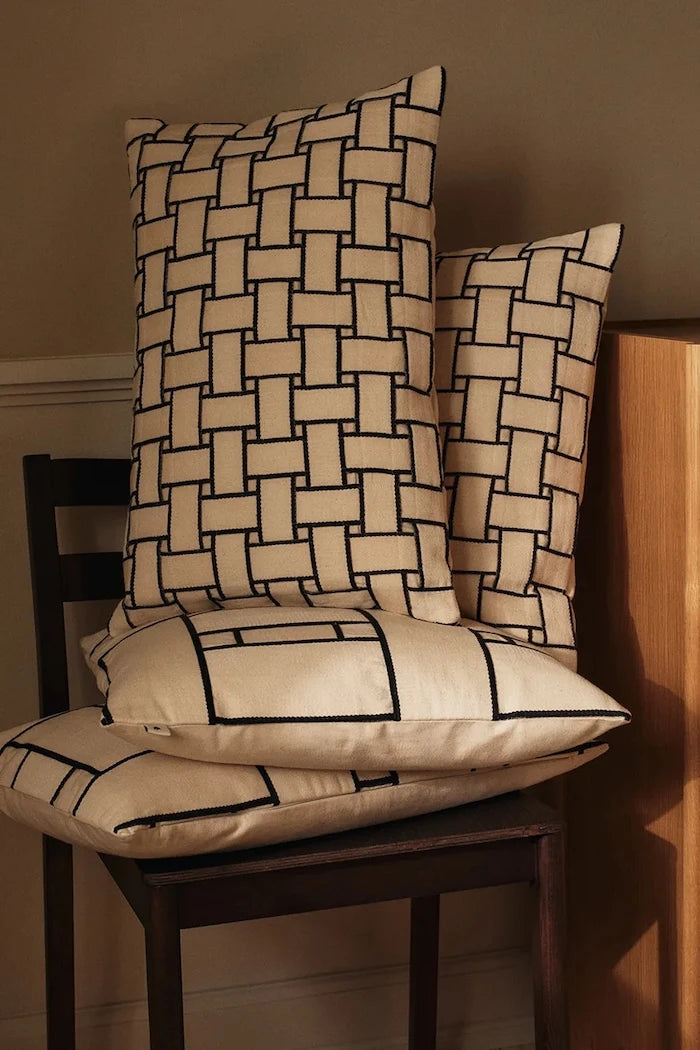 Ferm Living dekoratif pamuk yastık 40 x 60 cm