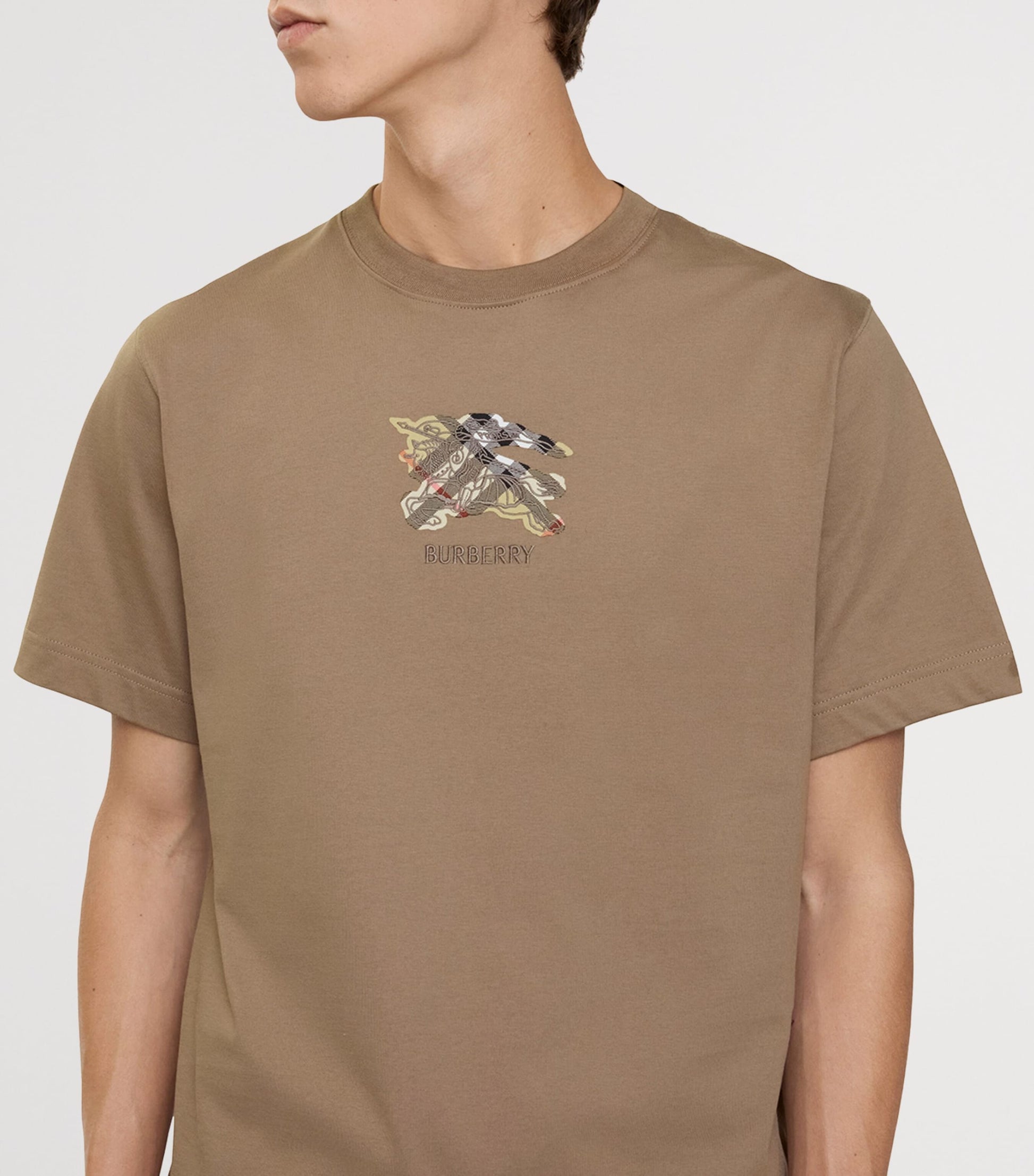 Burberry Cotton Check-EKD T-Shirt