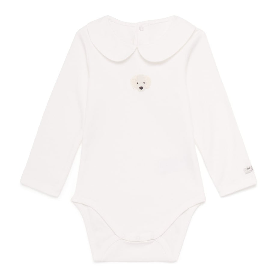 Cotton Davo Dog Bodysuit (0-24 Months)