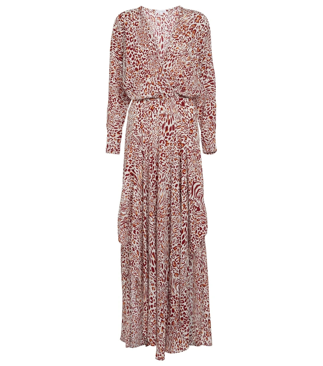 Poupette St Barth - Ilona printed v-neck dress