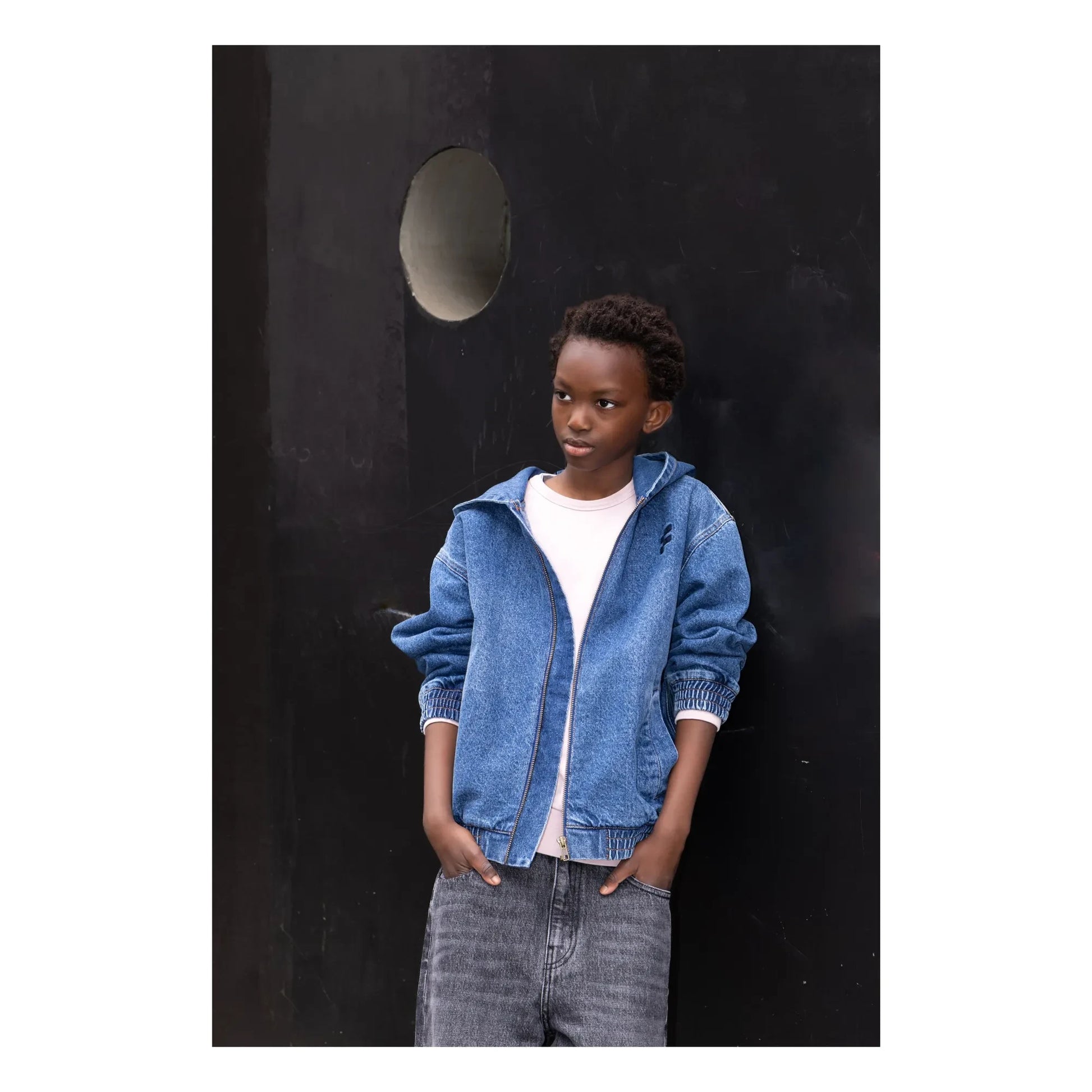 Finger in the nose - Ulrik Denim Jacket | Blue