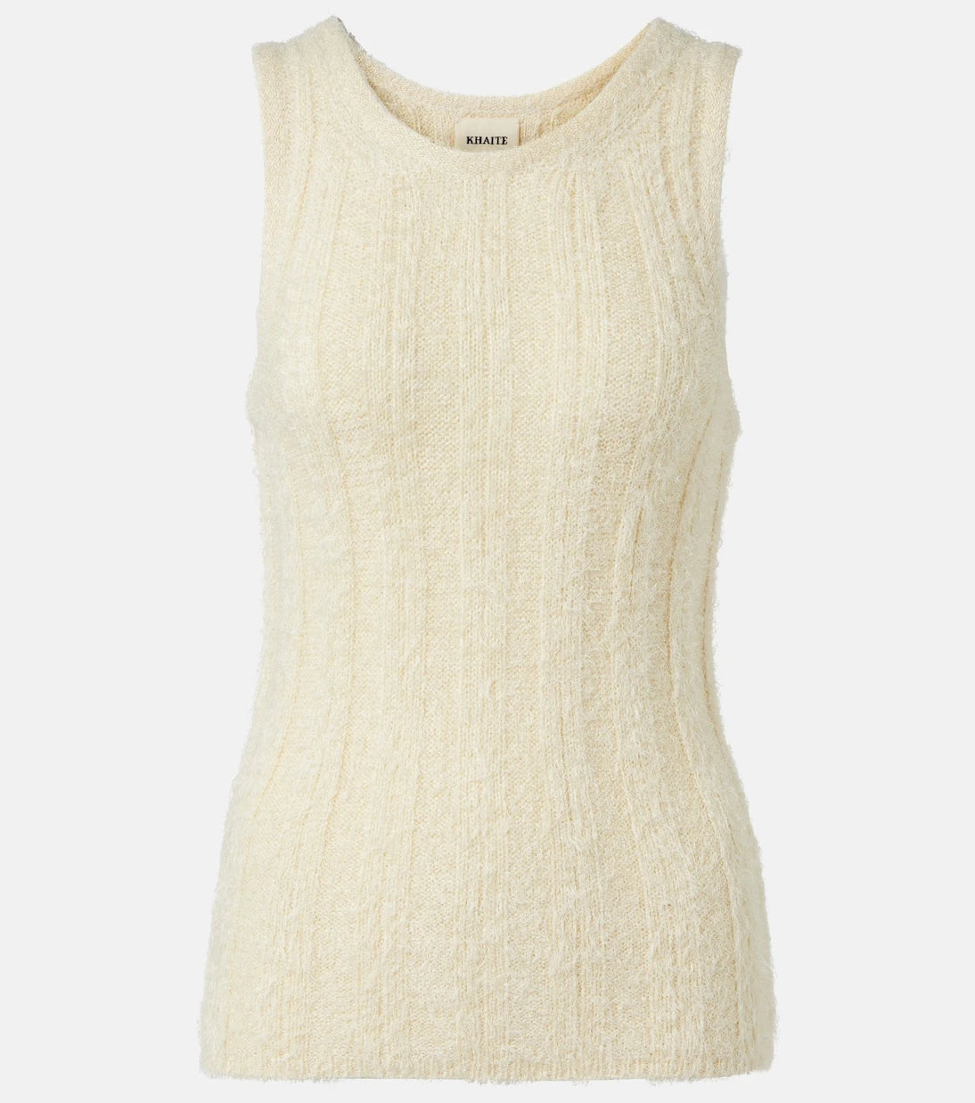 Khaite - Lena silk and cashmere tank top