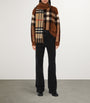 Burberry Cashmere Contrast Check Scarf