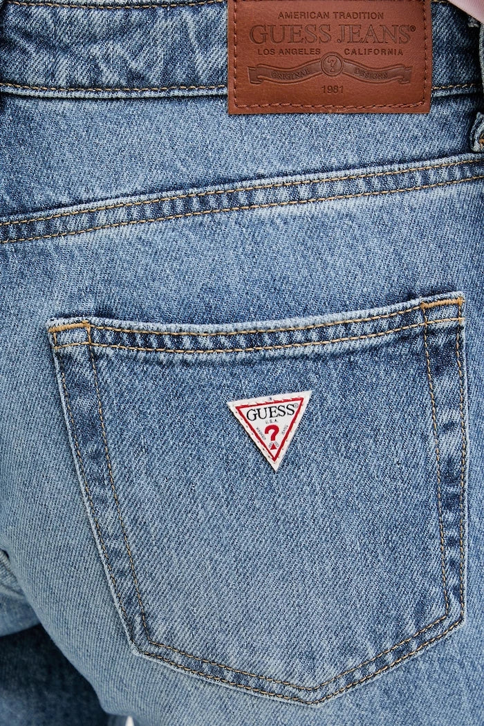 Guess Jeans kadın düz kesim kot pantolon