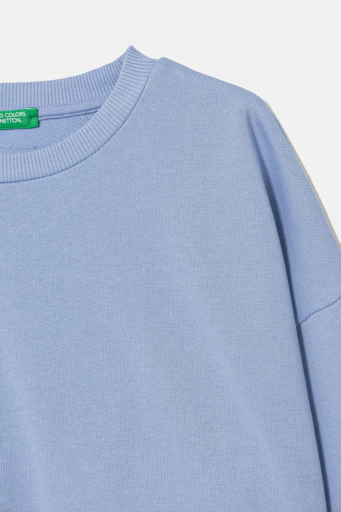 United Colors of Benetton çocuk pamuklu sweatshirt