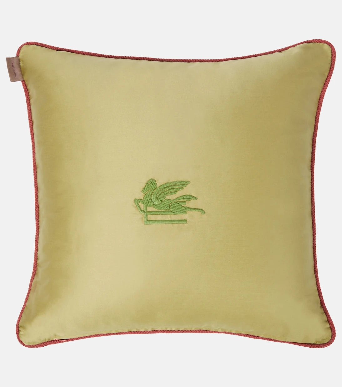 Etro - Embroidered cotton cushion