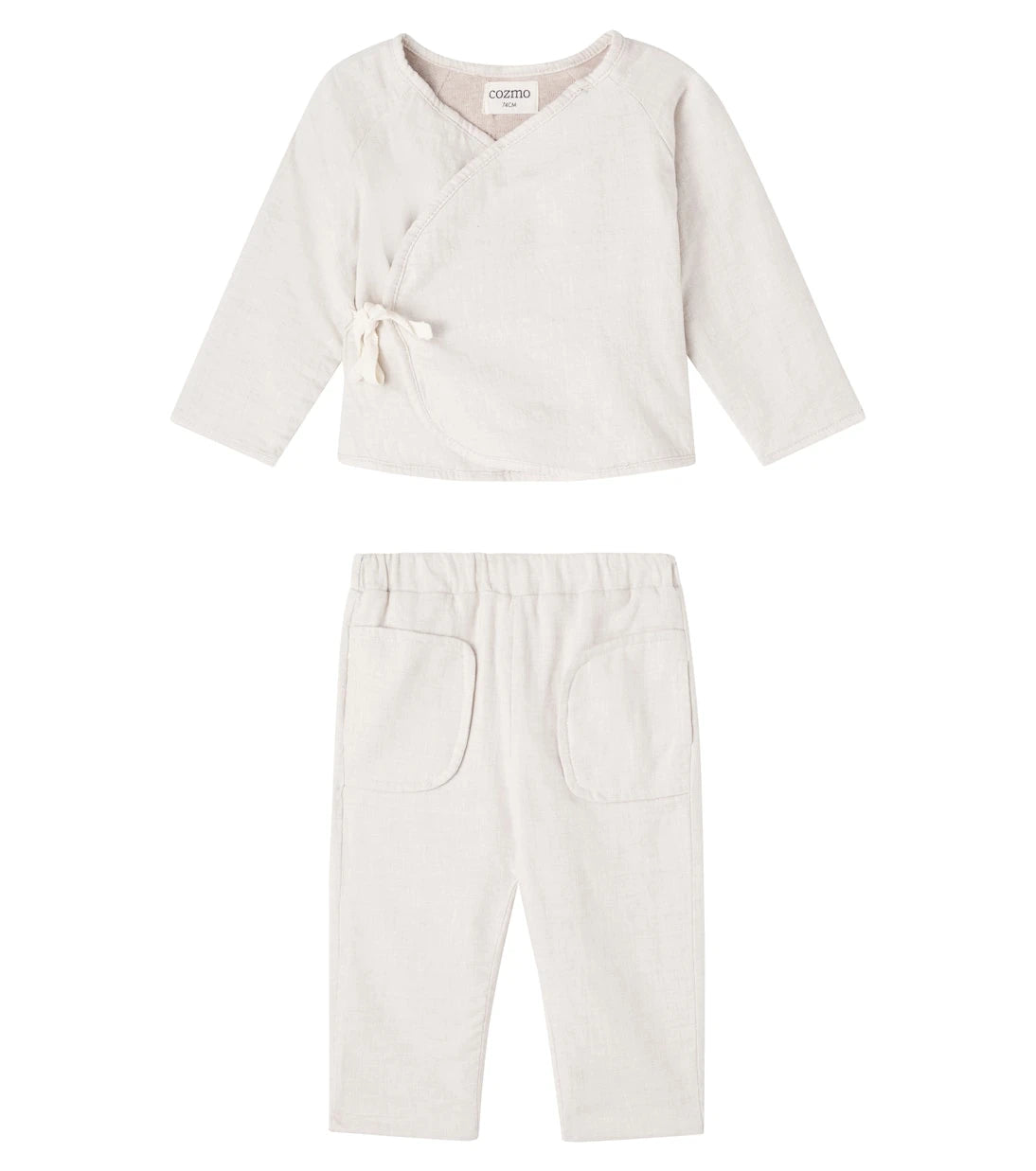 Cozmo - Baby cotton sweatshirt and sweatpants set