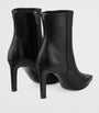 Jimmy Choo Black Frankie 85 Leather Ankle Boots