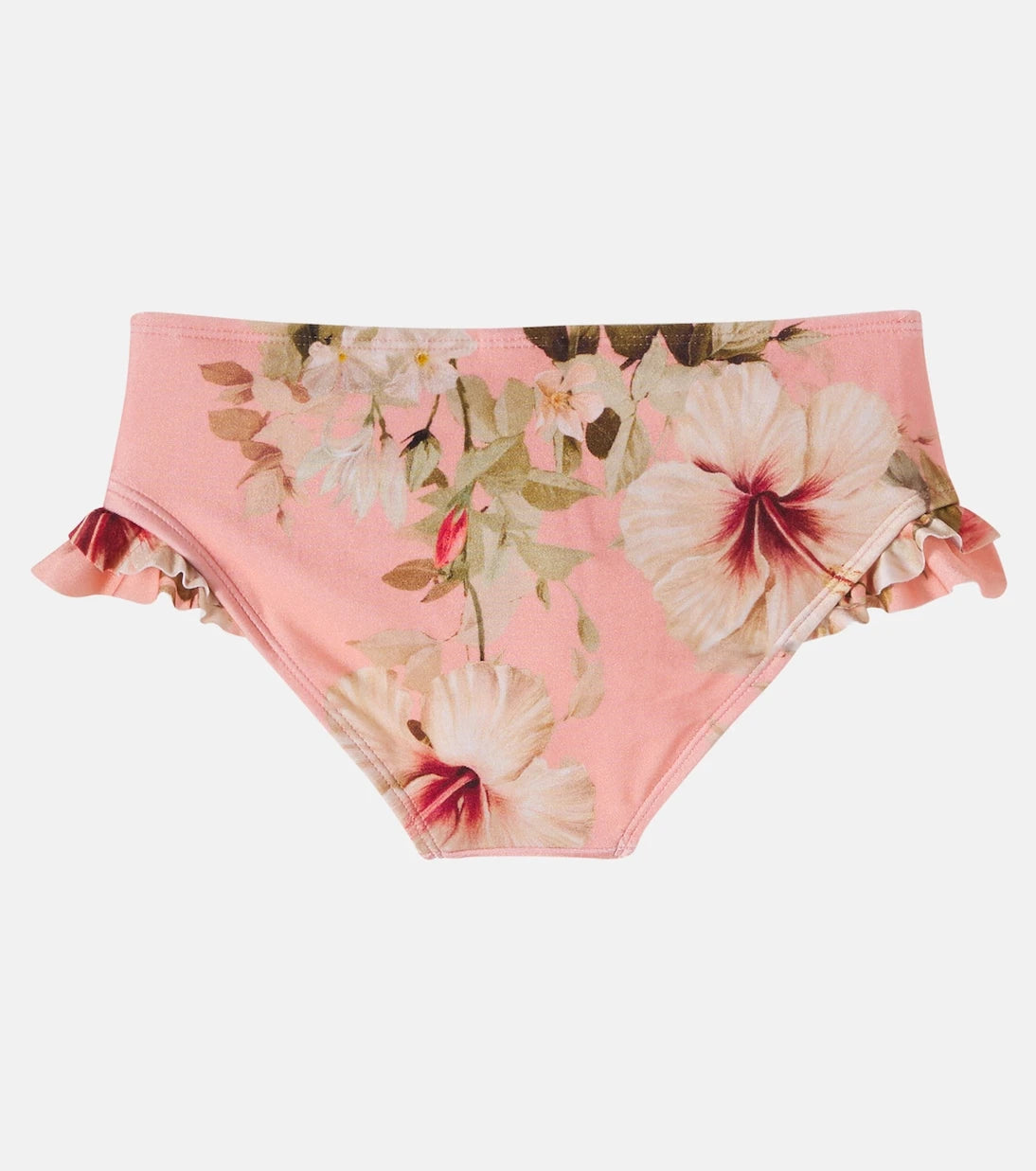 Zimmermann Kids - Floral ruffled bikini bottoms
