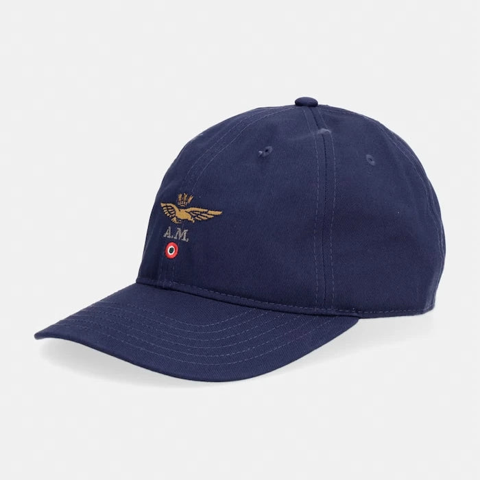Памучна шапка с козирка Aeronautica Militare