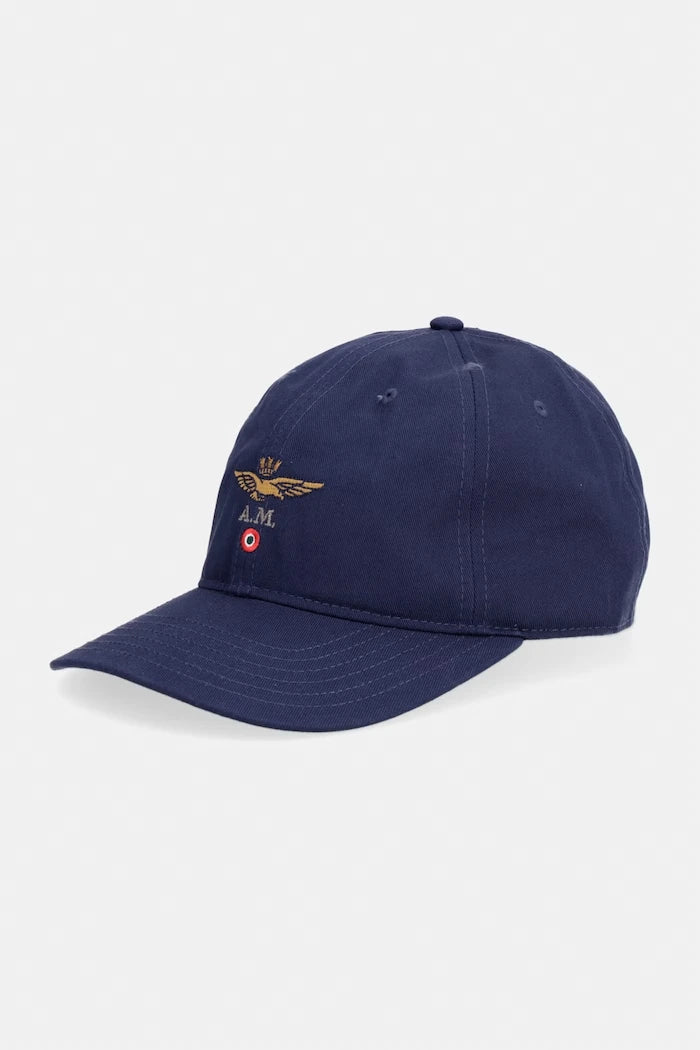 Памучна шапка с козирка Aeronautica Militare