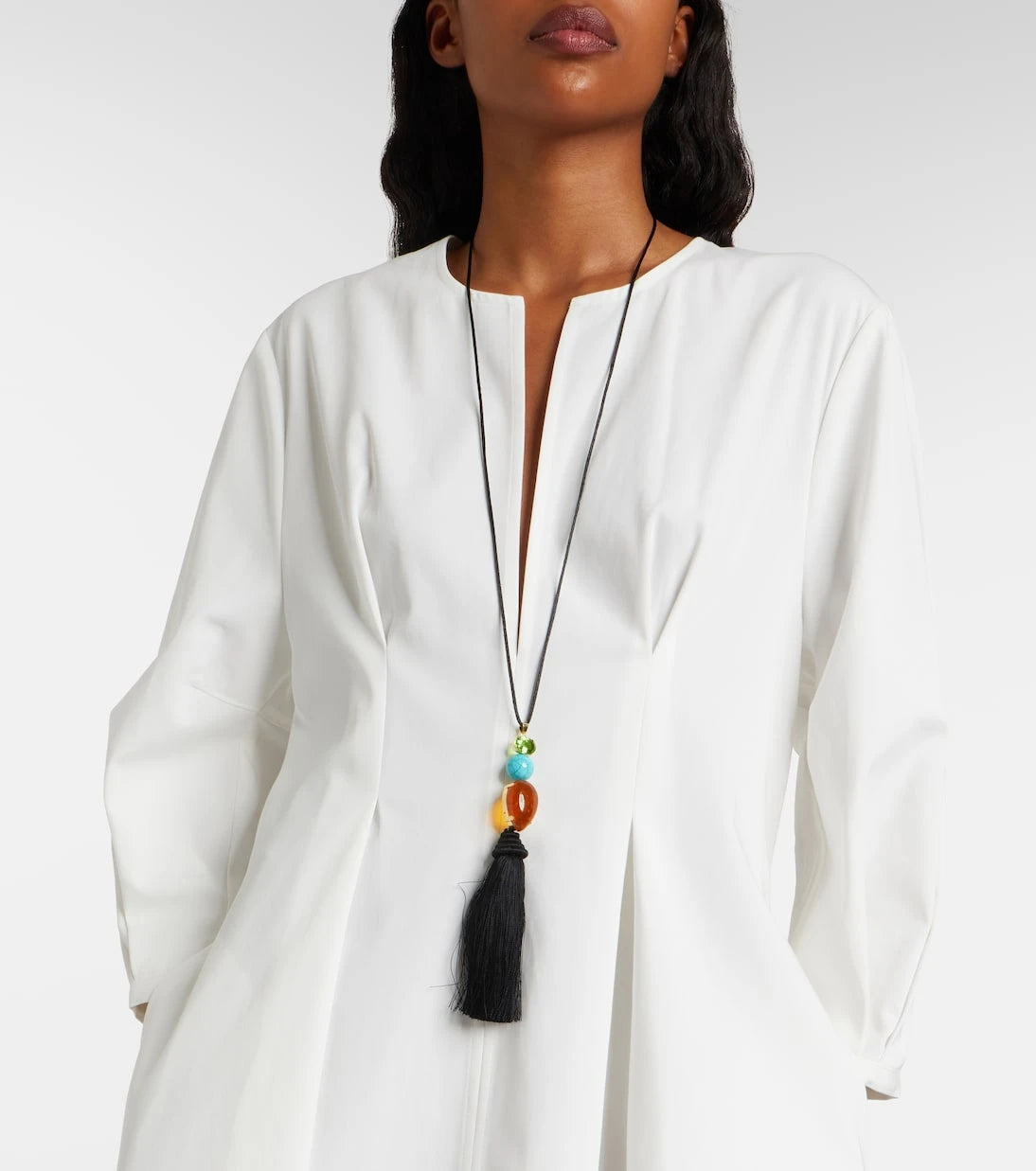 Jennifer Behr - Izzie Tassel embellished necklace