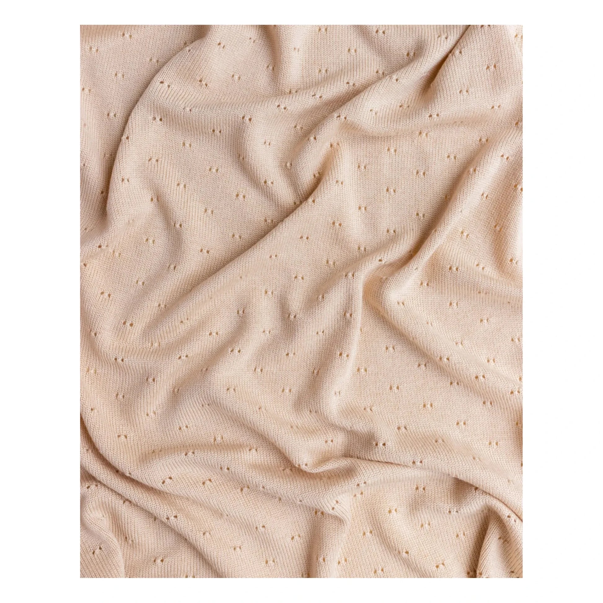 Hvid - Bibi Merino Wool Blanket | Oat