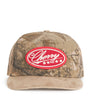 Canvas Camouflage Print Logo Baseball Cap