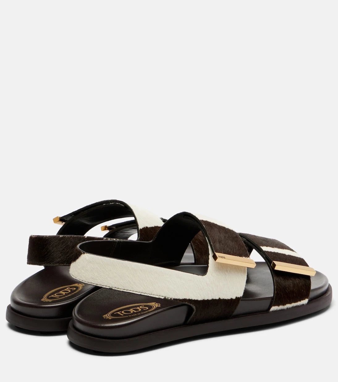 Tod's - Printed calf hair sandals