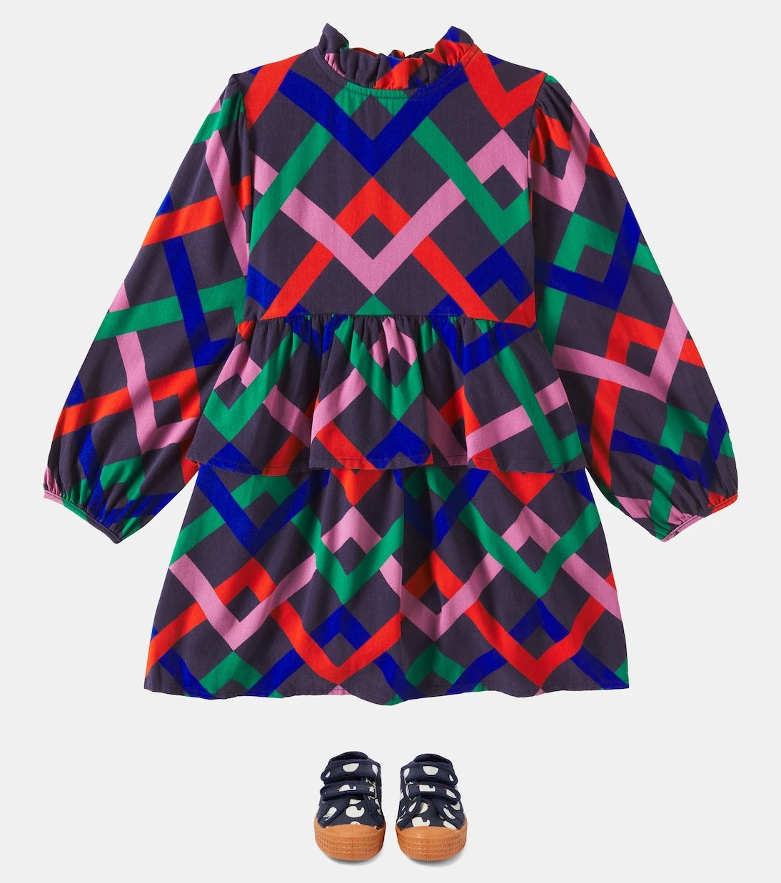 Bobo Choses - Garland cotton-blend dress