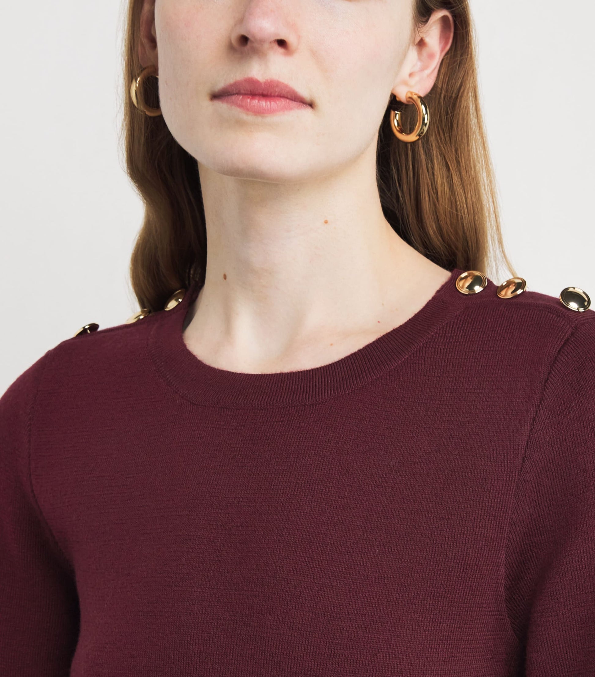 Claudie Pierlot Red Knitted Mini Dress