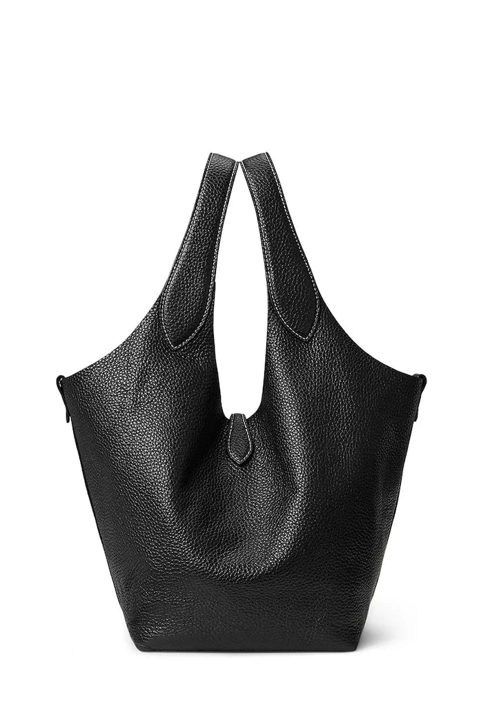 Кожена чанта Polo Ralph Lauren Tote