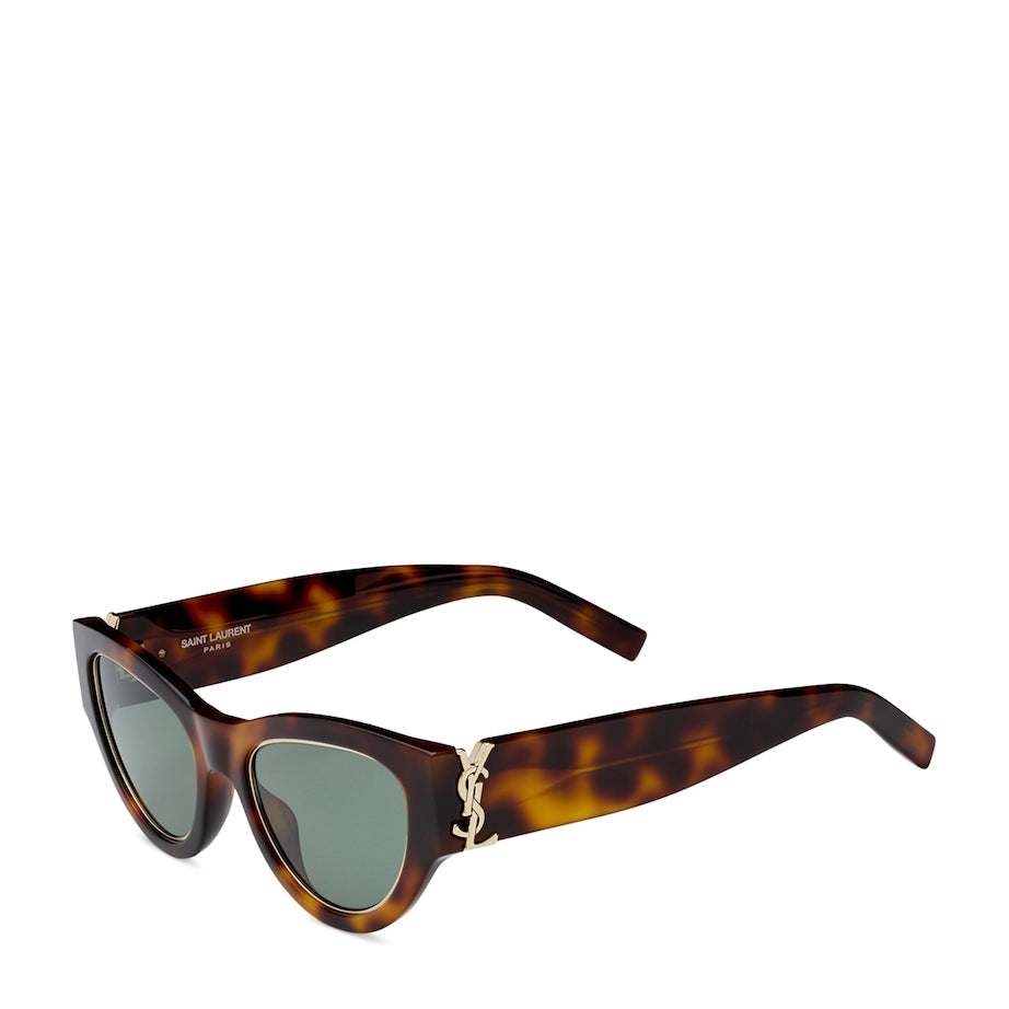 Saint Laurent Brown Acetate SL M94 Sunglasses
