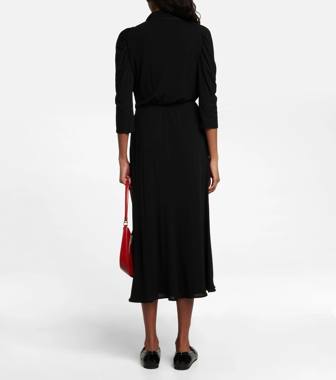 Prada - Mockneck midi dress