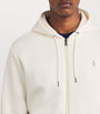 Polo Pony Zip-Up Hoodie NATURAL