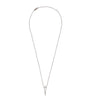 Eva Fehren Blackened White Gold and Diamond Dagger Necklace