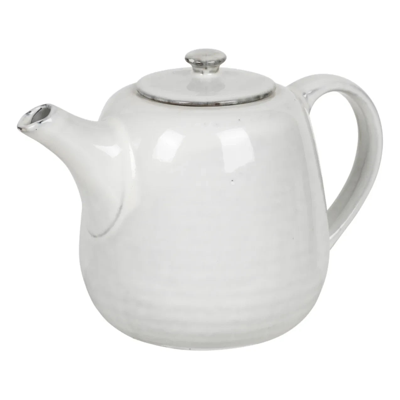 Broste Copenhagen - Nordic Sand Stoneware Teapot | Light grey