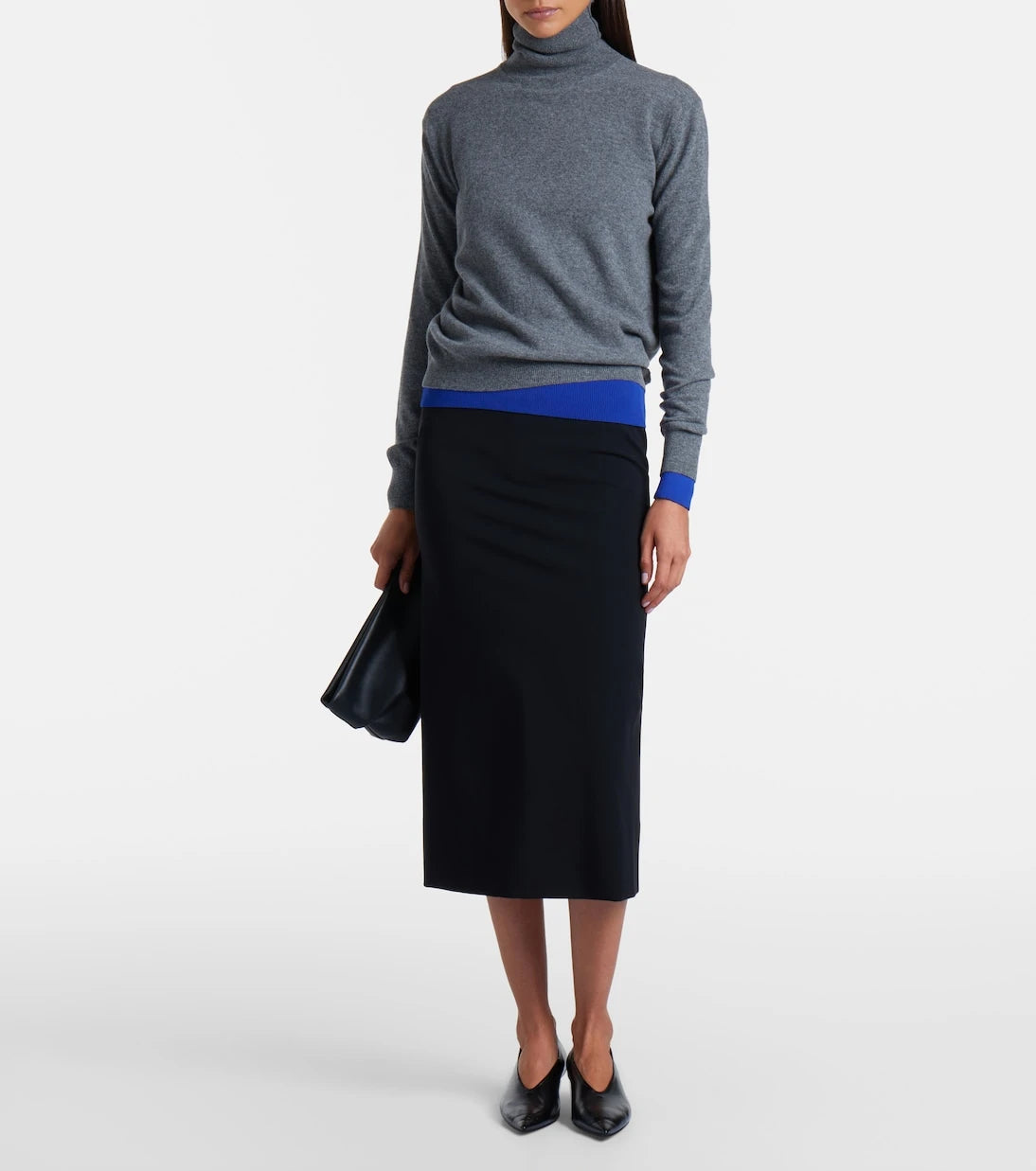 Jil Sander - Wool and cashmere turtleneck sweater