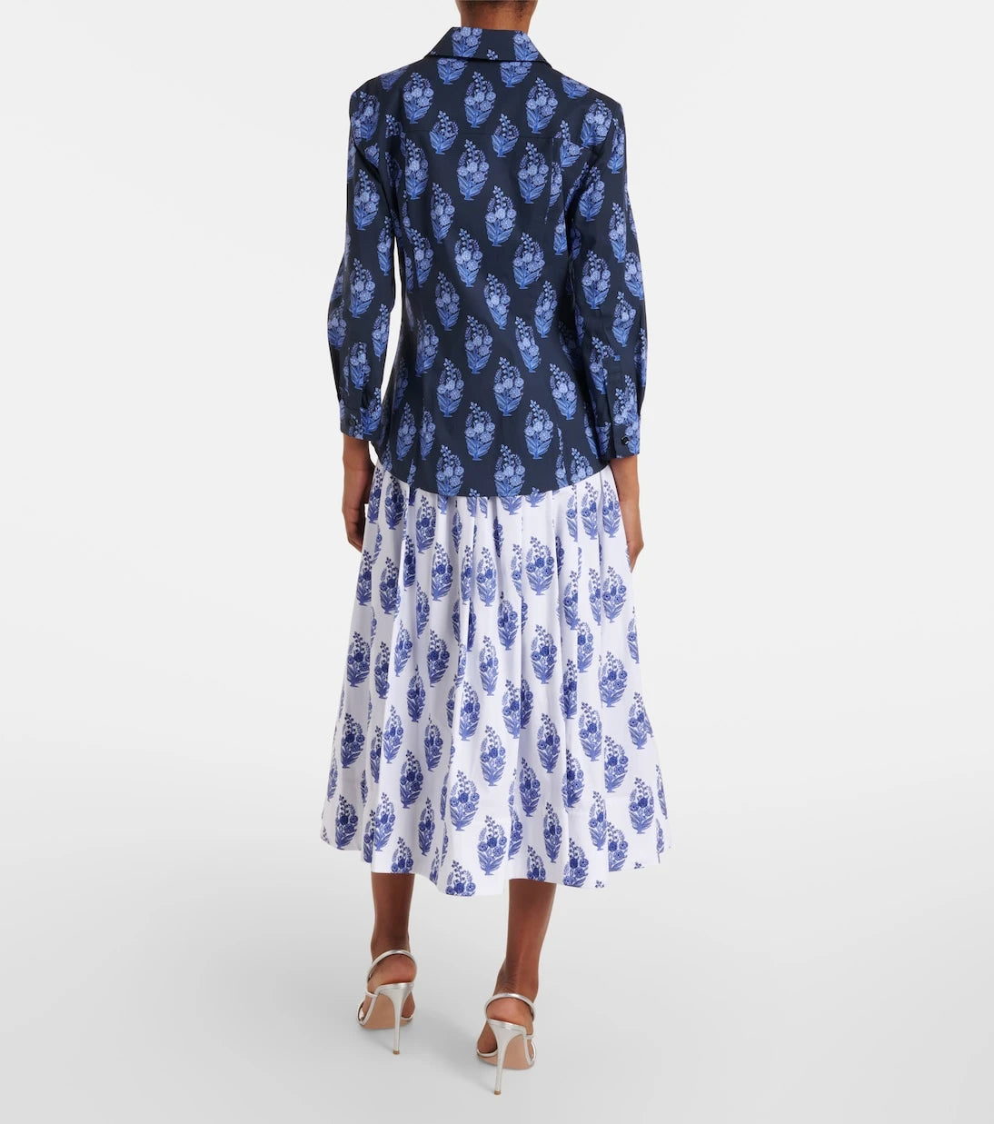 Carolina Herrera - Icon floral cotton-blend shirt
