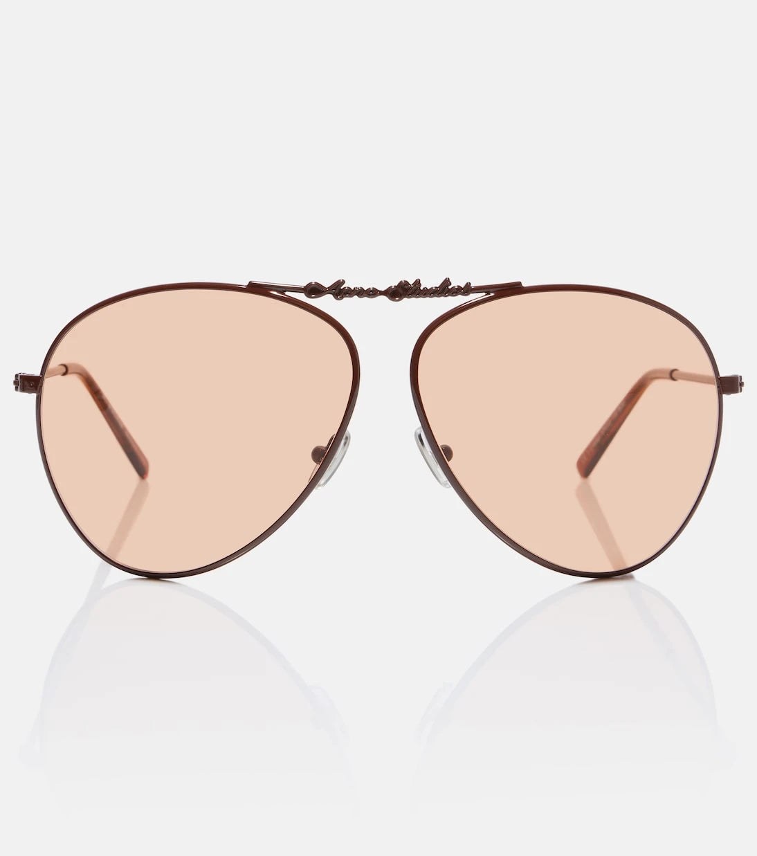Acne Studios - Gafas de sol aviador con logo