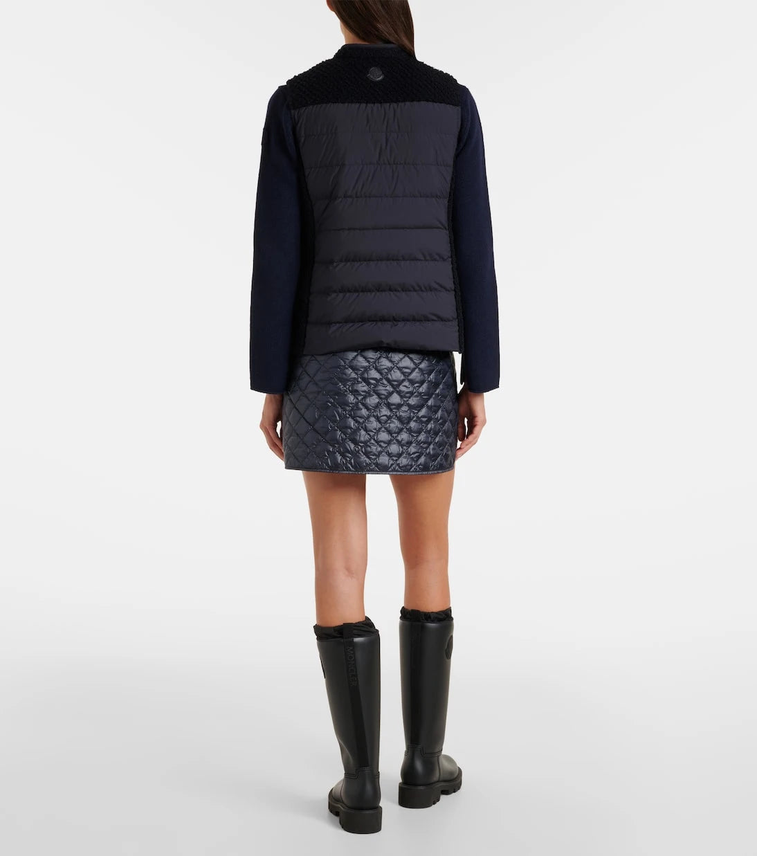 Moncler - Virgin wool bouclé vest