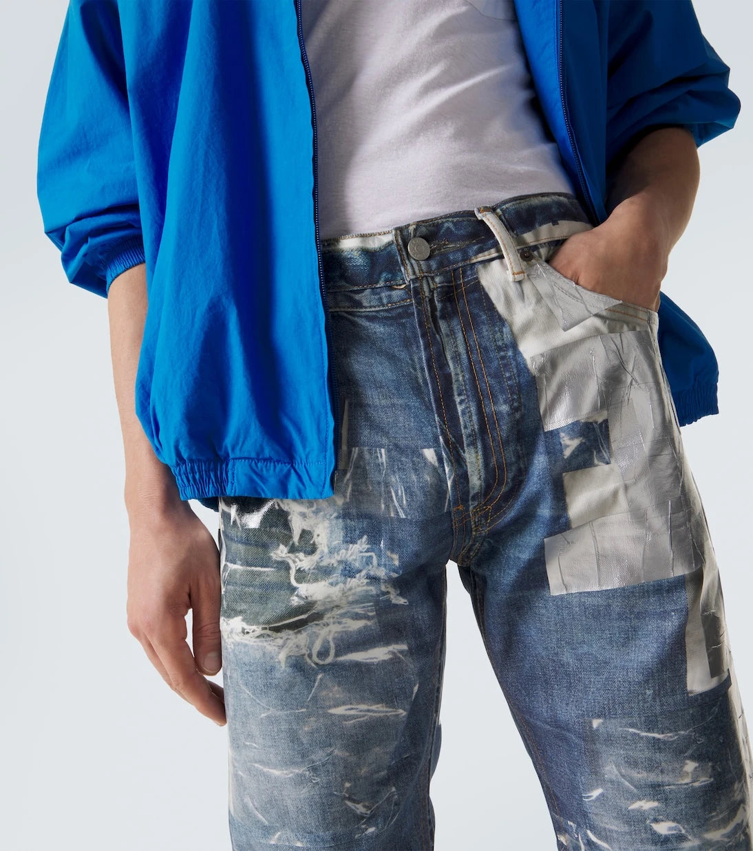Acne Studios - 1979 بنطلون جينز سليم ترومبلوي