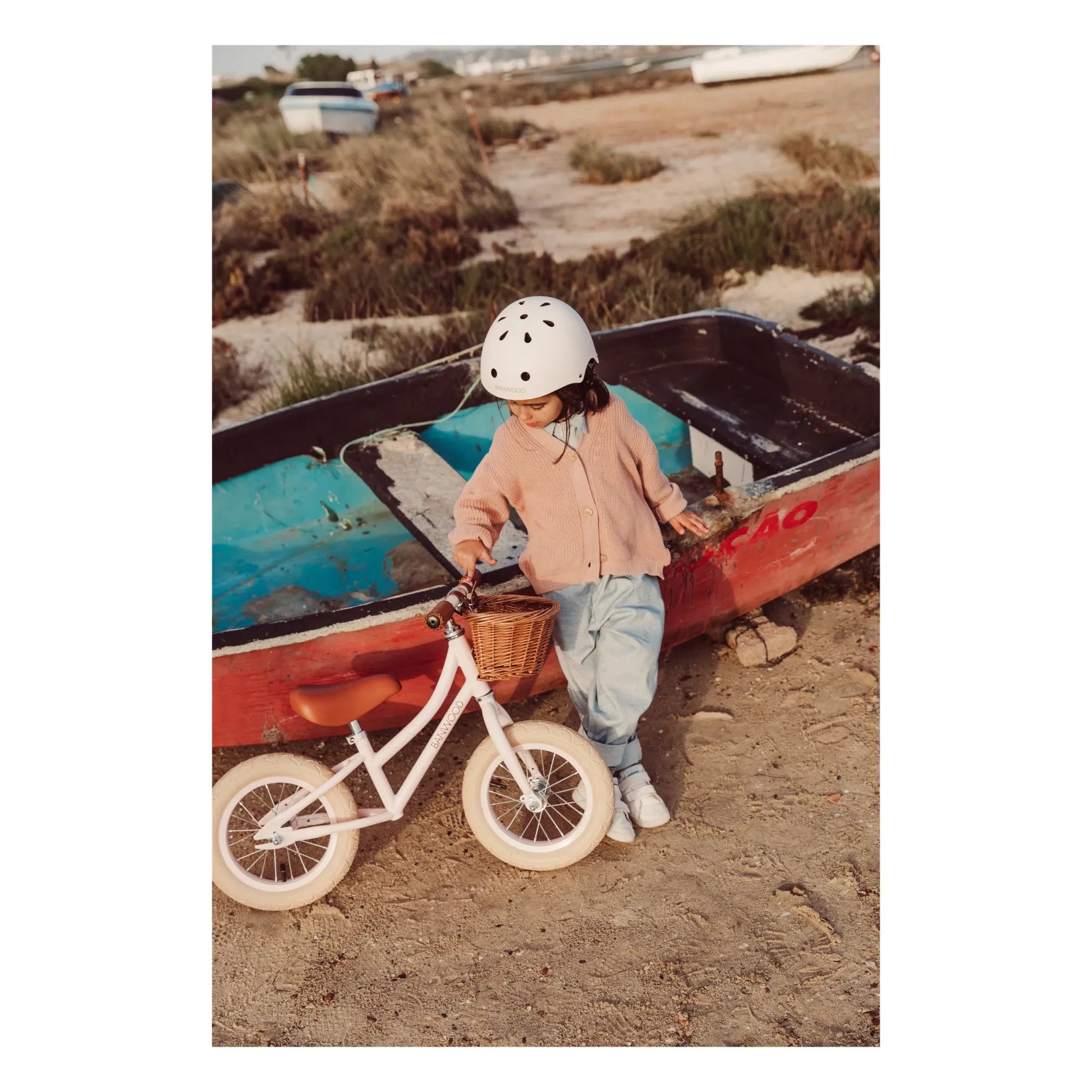 Banwood - Bicycle Helmet | White