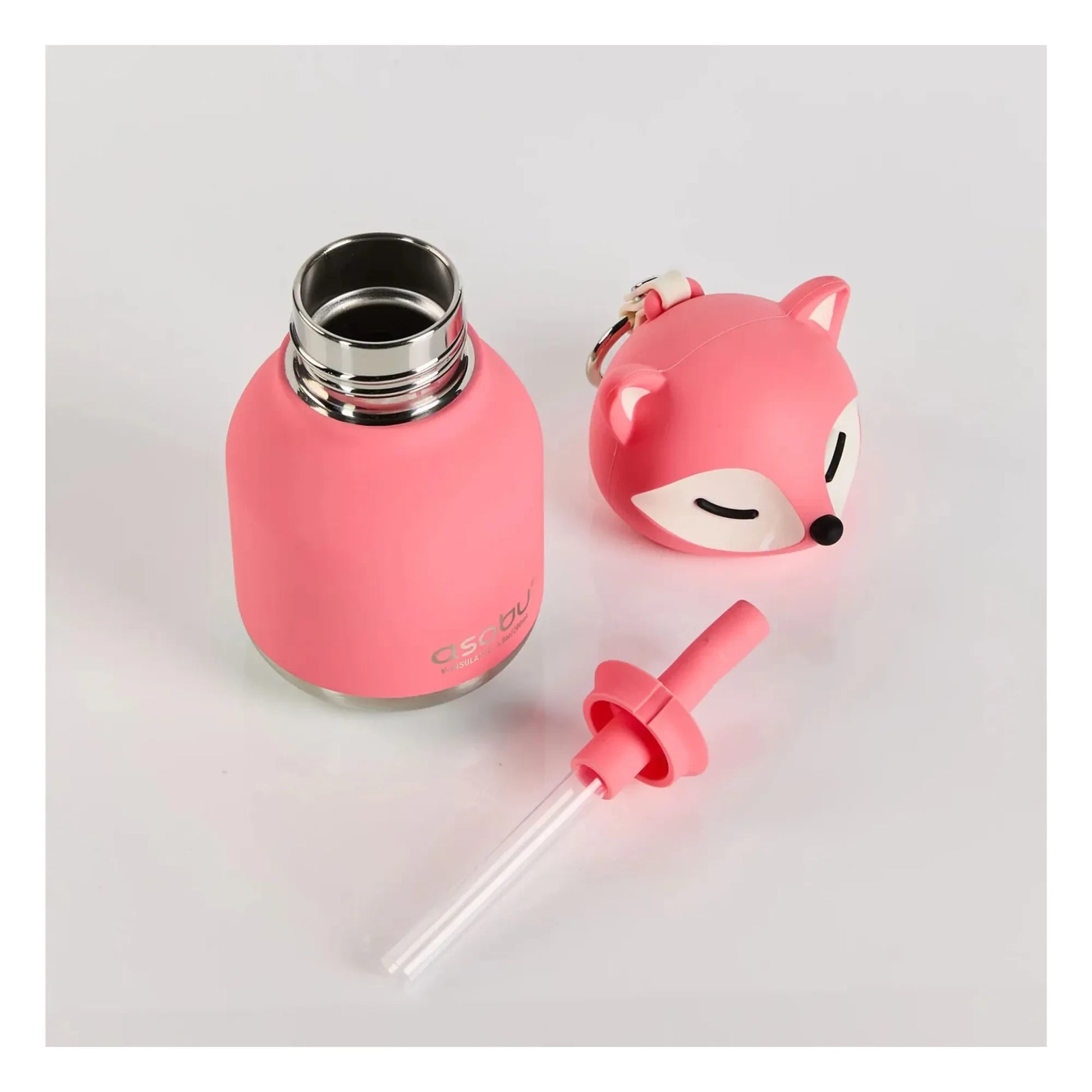 Asobu - Renard stainless steel mini flask | Pink