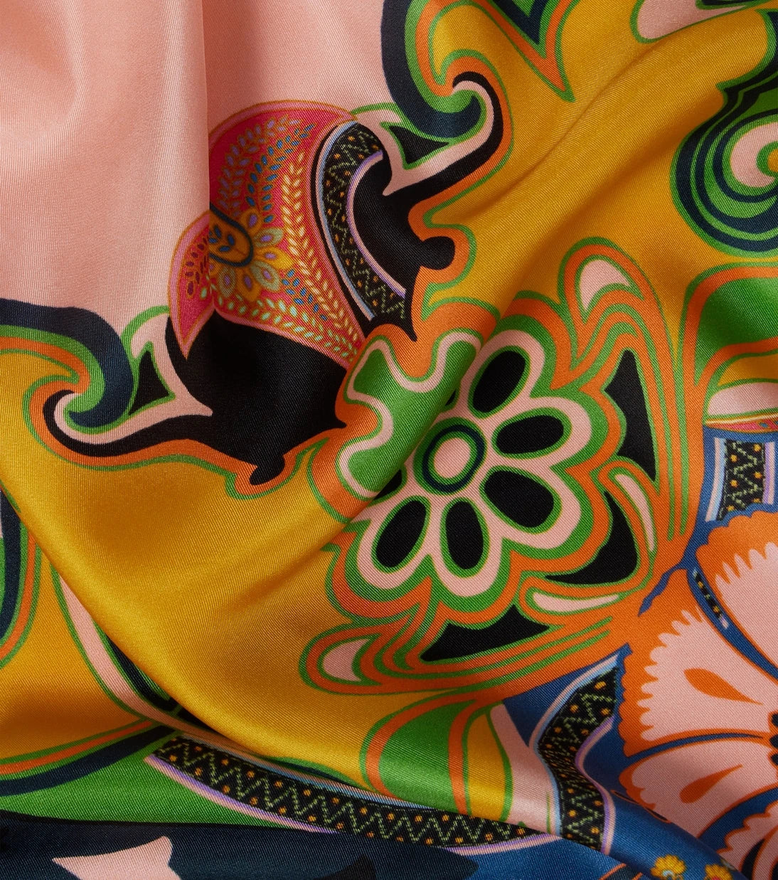Etro - Norma printed silk twill scarf