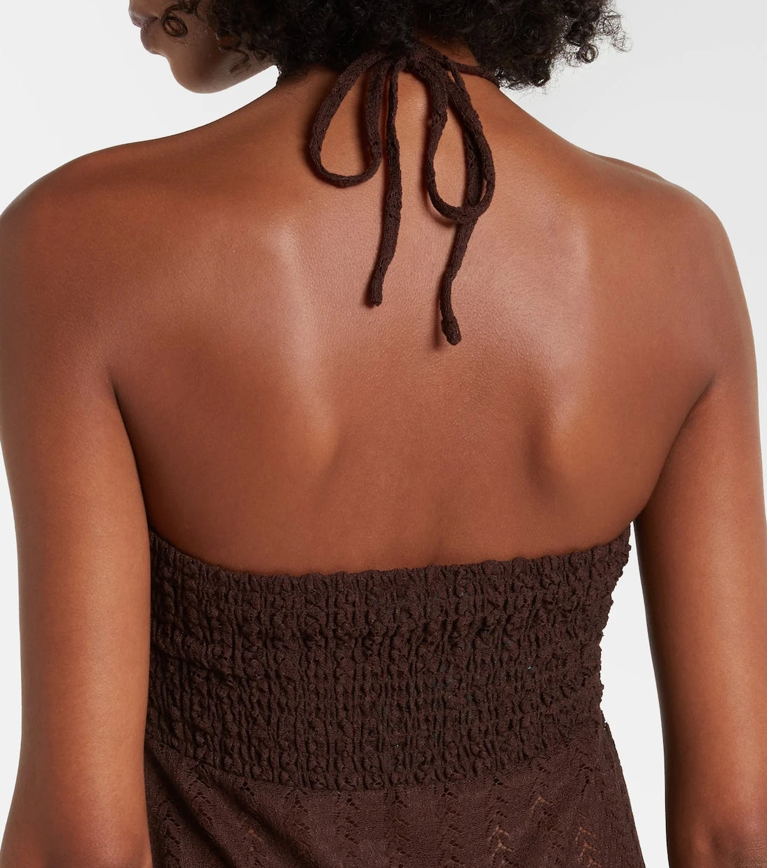 Melissa Odabash - Harriet keyhole halterneck maxi dress