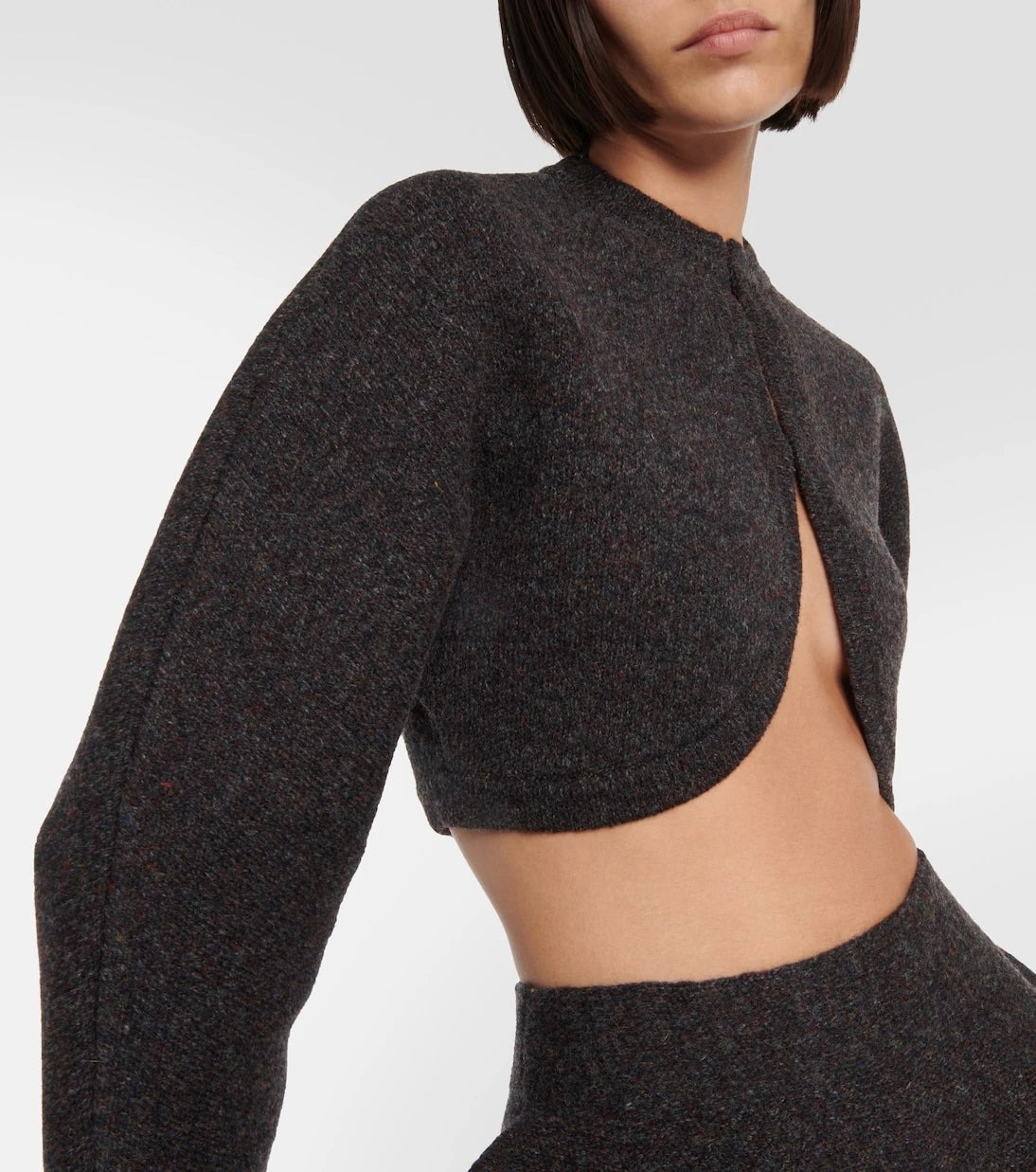 Alaïa - Wool-blend shrug