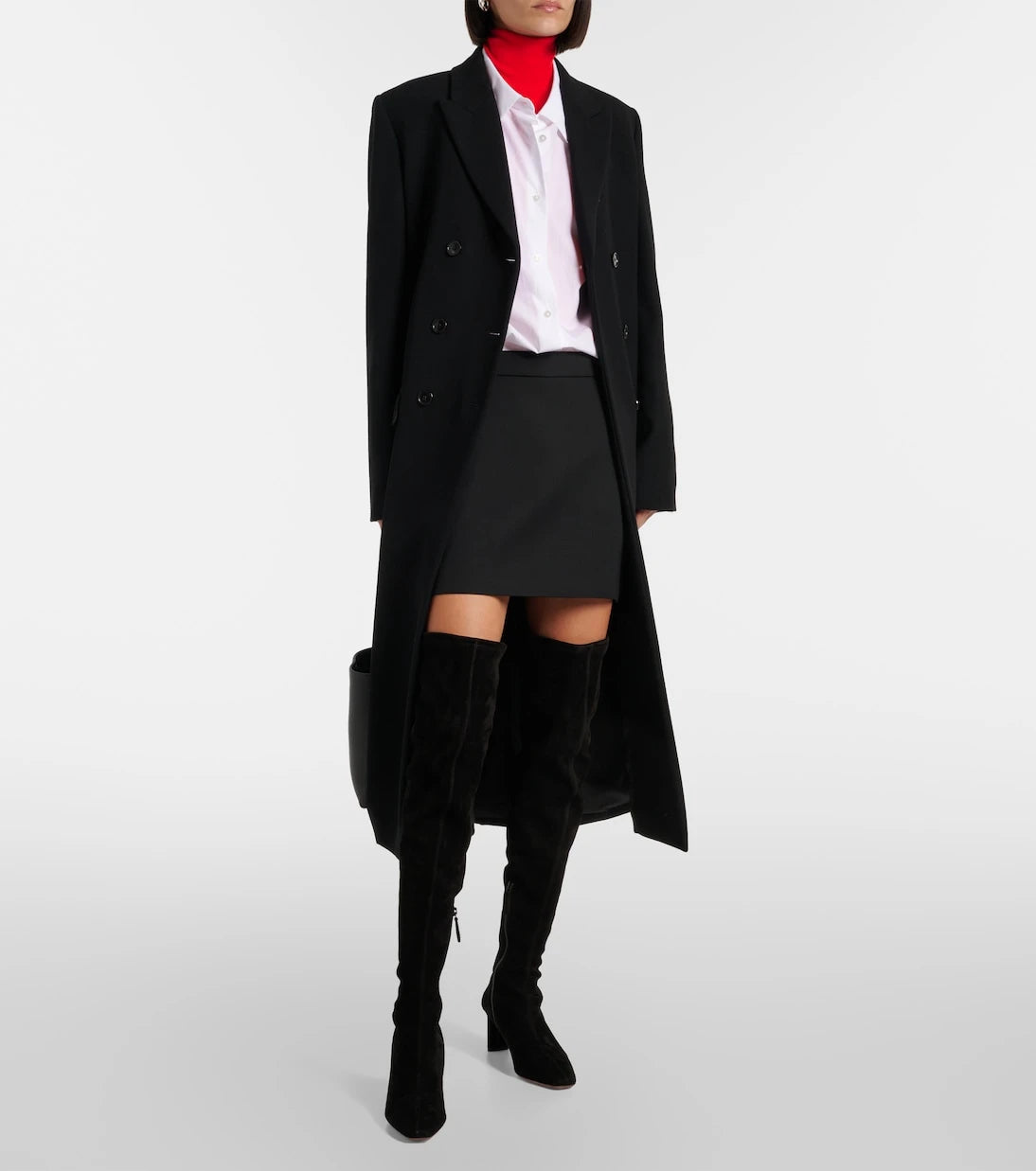 Aquazzura - Zenn 65 suede knee-high boots