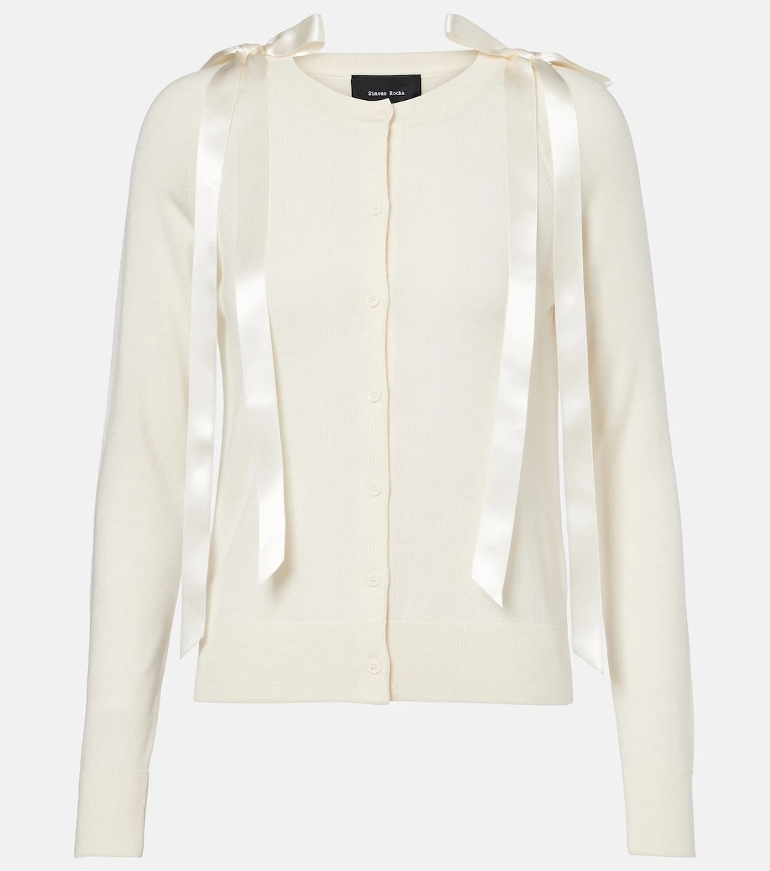 Simone Rocha - Wool and silk cardigan