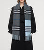 Burberry Cashmere Contrast Check Scarf