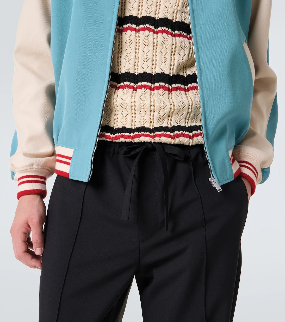 Valentino - Virgin wool straight pants