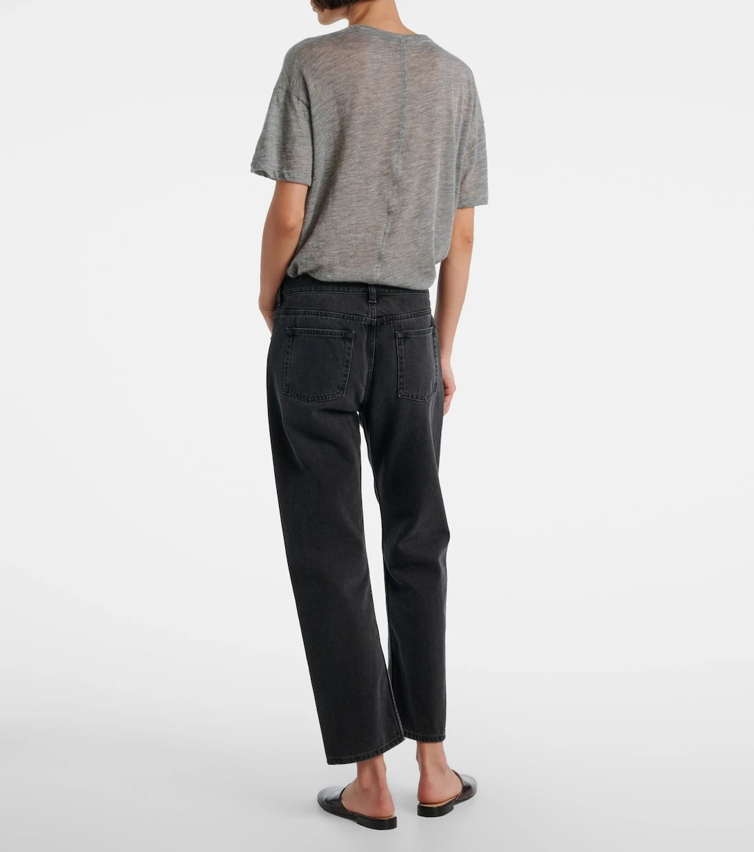 The Row - Riaco mid-rise straight jeans