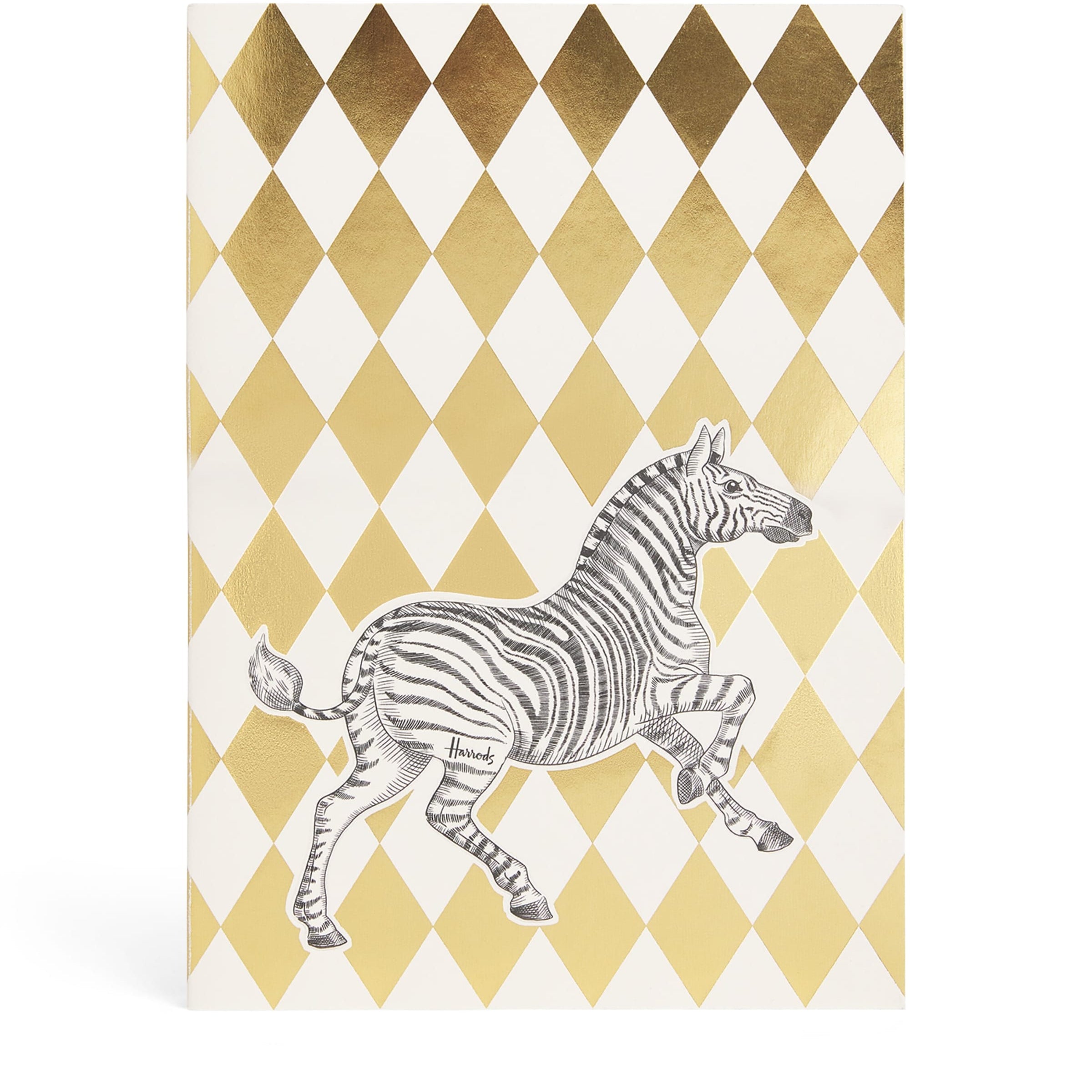 Harrods Zebra Notebook