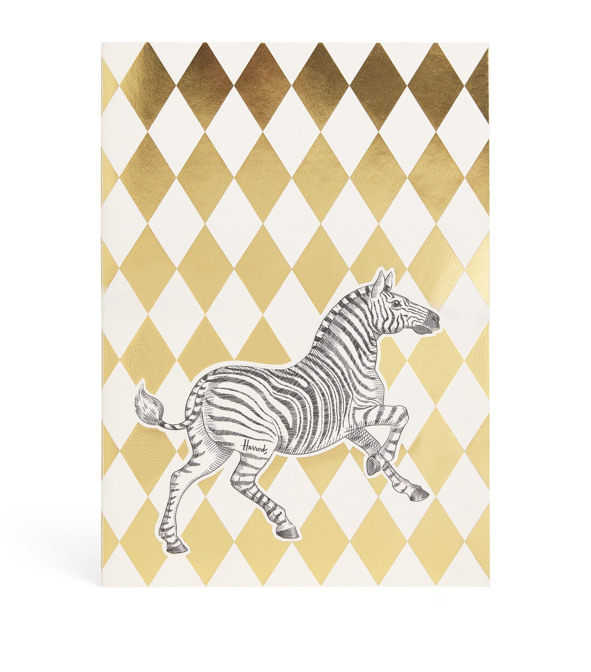 Harrods Zebra Notebook
