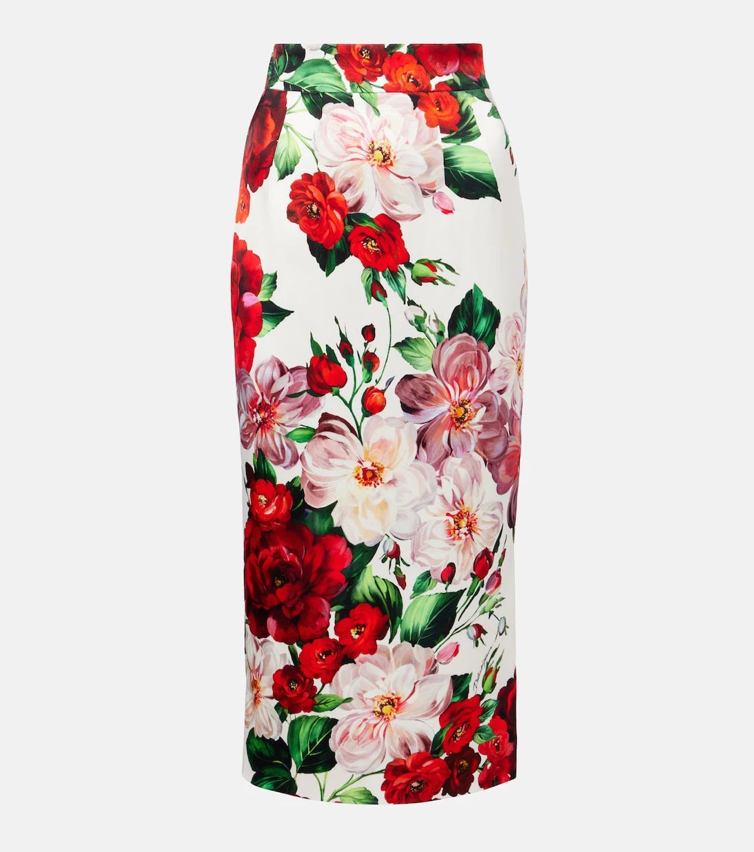 Dolce&Gabbana - Floral midi skirt