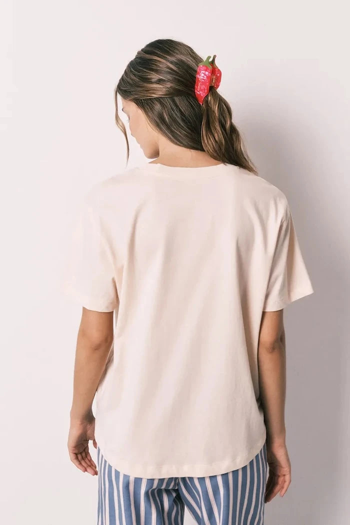 women'secret kısa kollu kadın pamuklu pijama