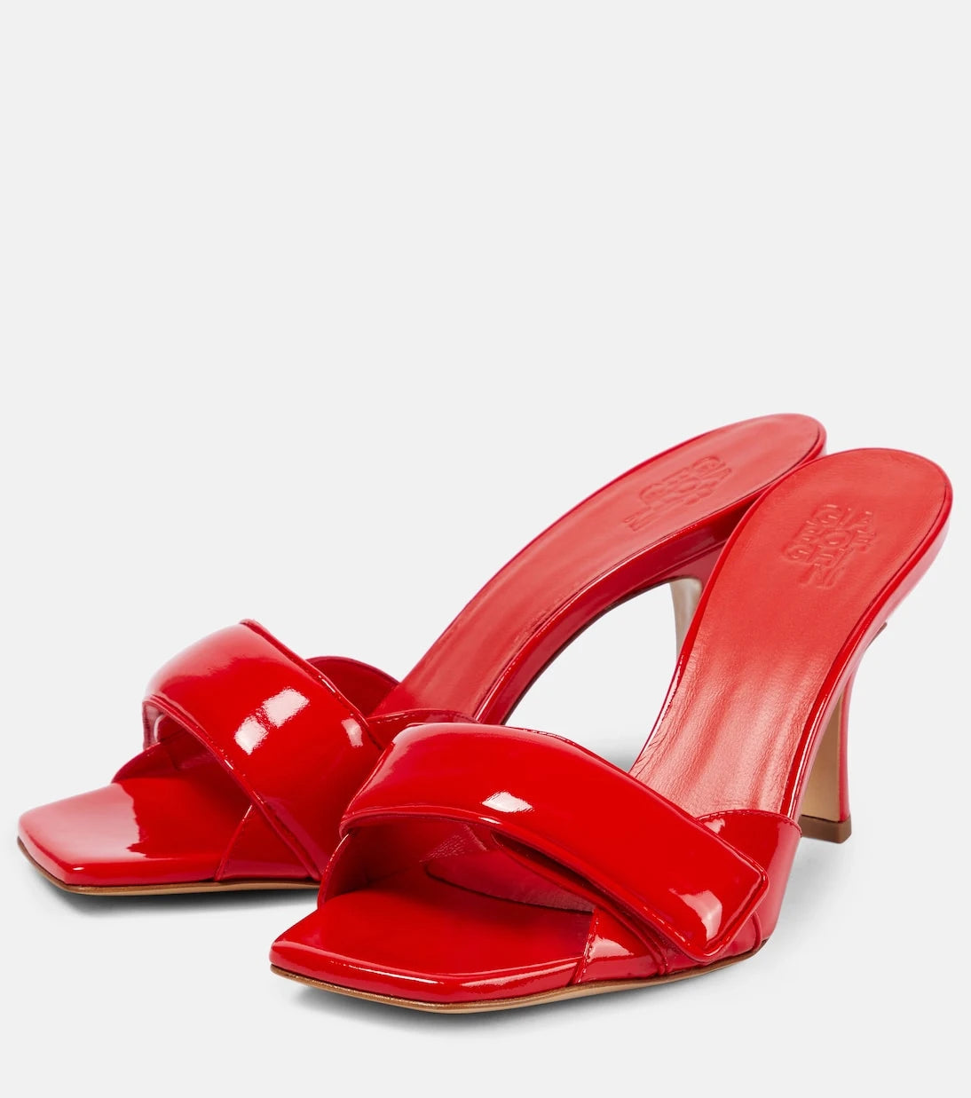 Gia Borghini - Alodie patent leather mules