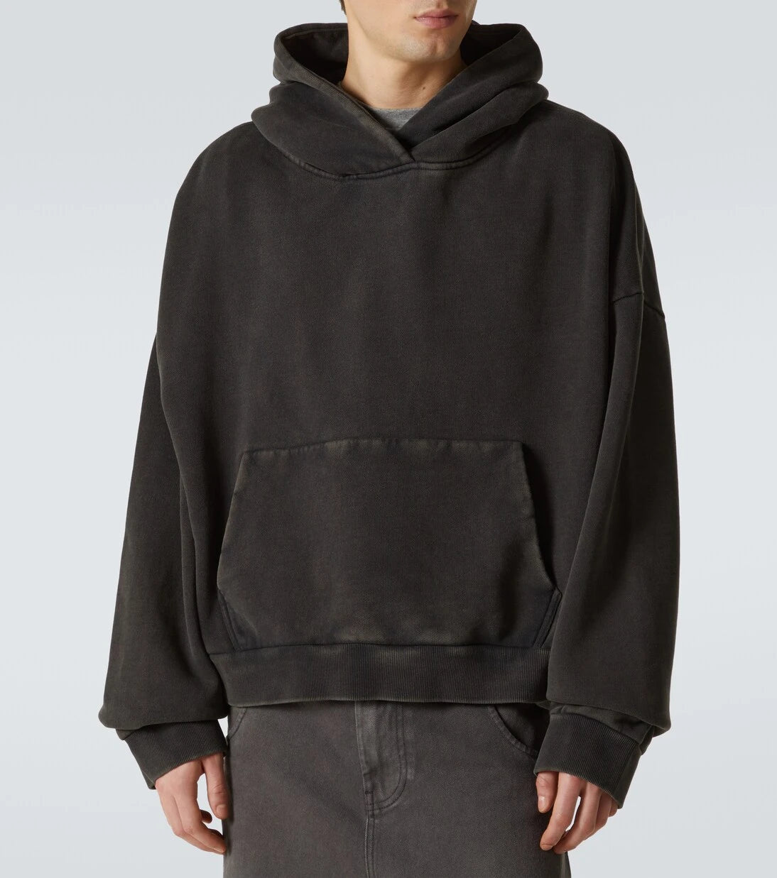 Entire Studios - Heavy Hood bleached cotton hoodie