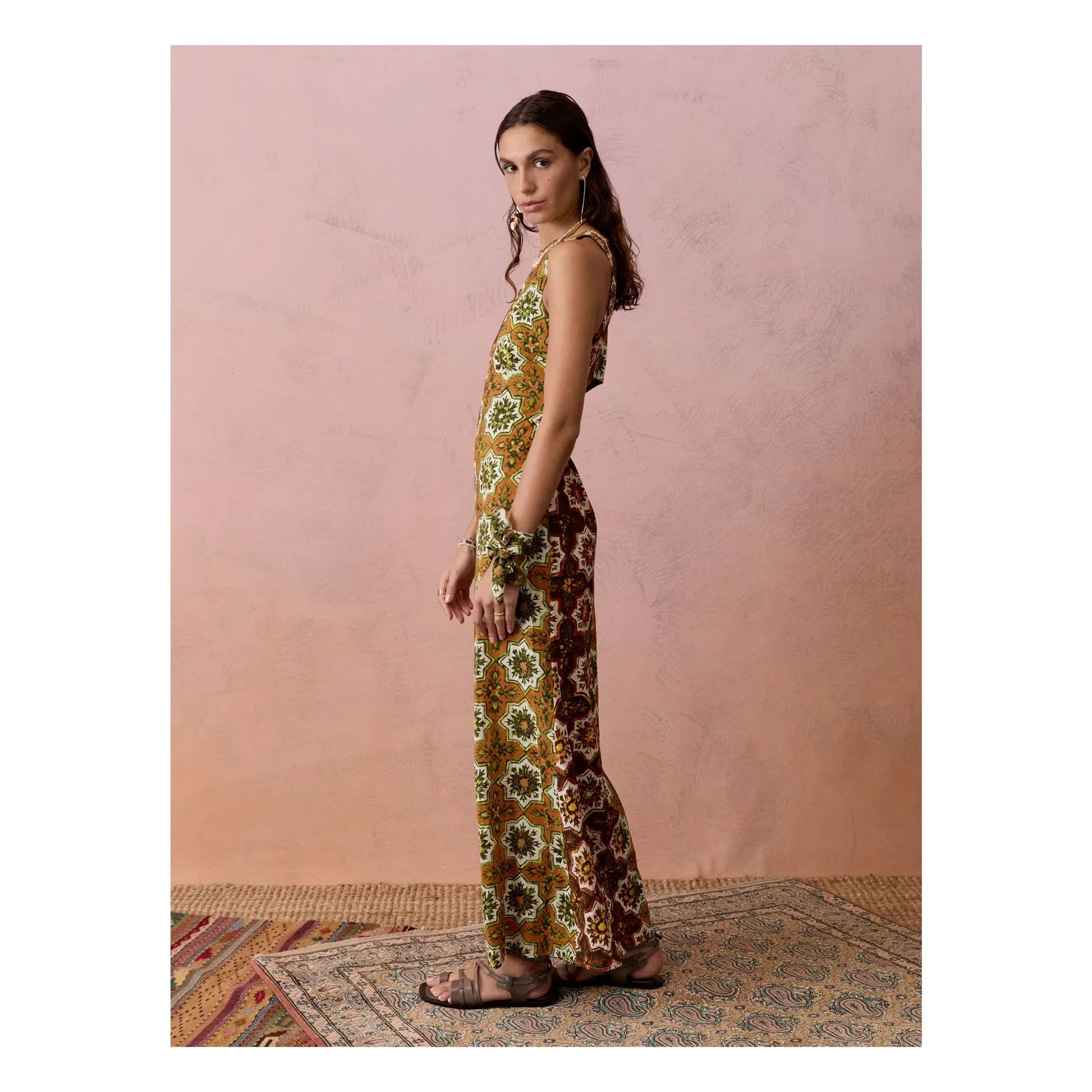 Boteh - Alhambra dress | Ochre