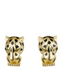 Yellow Gold and Diamond Panthère de Cartier Earrings